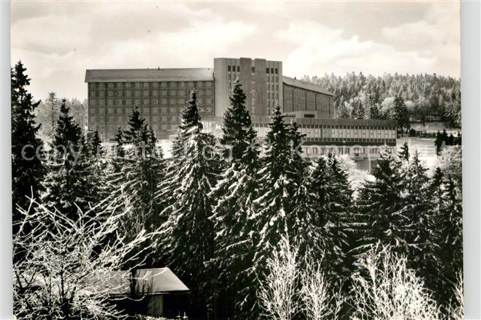 Oberhof Thueringen FDGB Erholungsheim Fritz Weineck