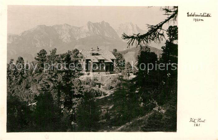 Hohentauern Edelrautehuette Berghuette Alpen