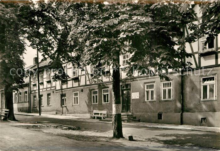 Ballenstedt FDGB Betriebsferienheim VEB Maschinenfabrik und Eisengiesserei Dessa