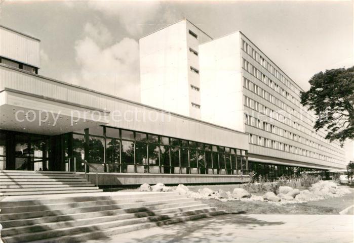 Zinnowitz Ostseebad Feriendienst IG Wismut Ferienheim Roter Oktober