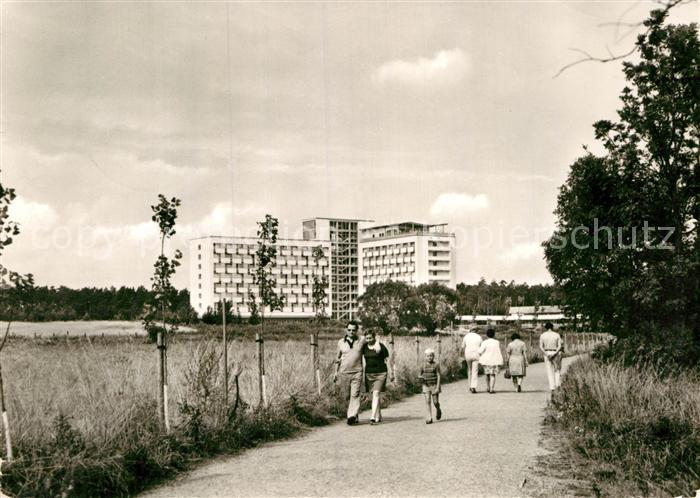 Klink Waren FDGB Urlaubersiedlung Voelkerfreundschaft Bettenhaus Herbert Warnke