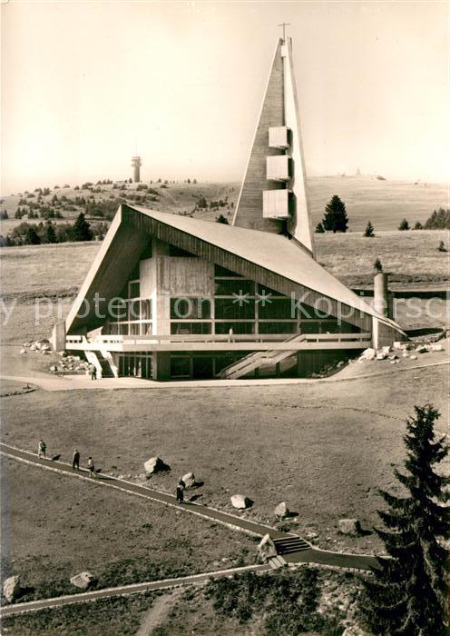 Feldberg Schwarzwald Kirche der Verklaerung Christi Architekt Rainer Disse