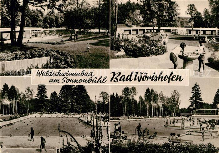 Bad Woerishofen Waldschwimmbad am Sonnenbuehl Freibad