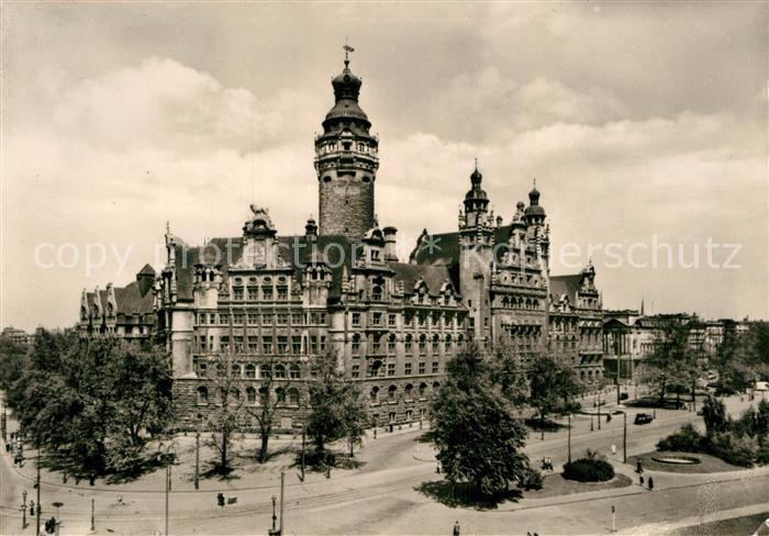 LEIPZIG Sachsen Neues Rathaus Messestadt