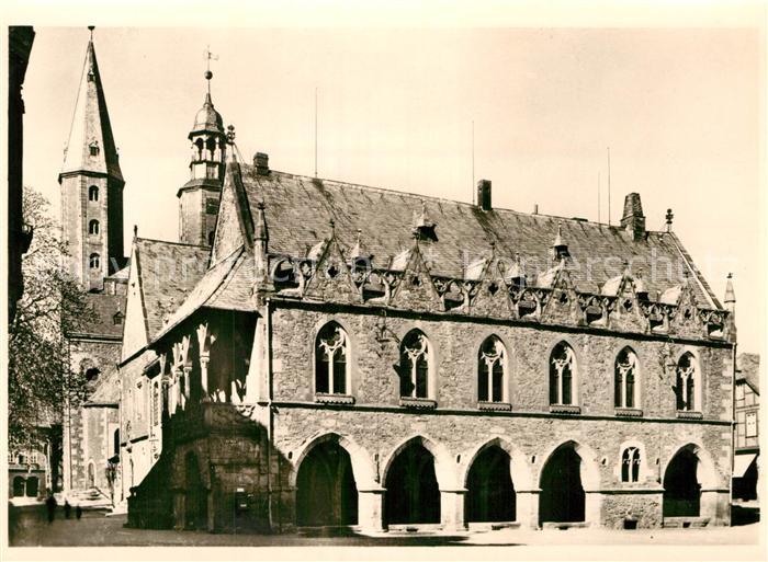 Goslar Rathaus mit Marktkirche Reichsbauernstadt