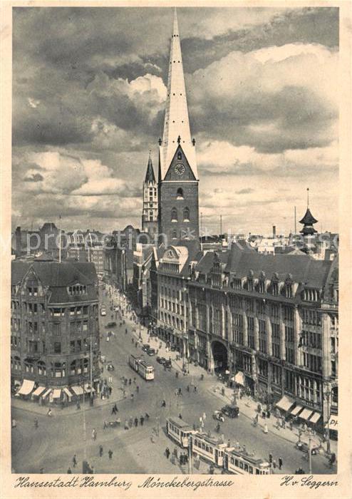 Hamburg Moenckebergstrasse Kirche Hansestadt