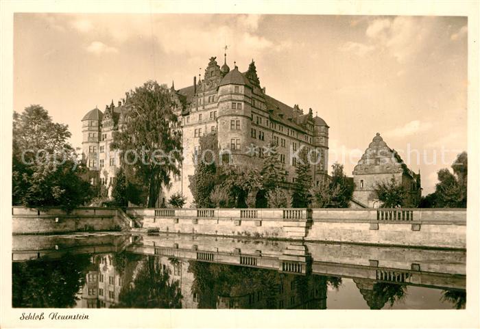 Neuenstein Wuerttemberg Schloss Renaissance