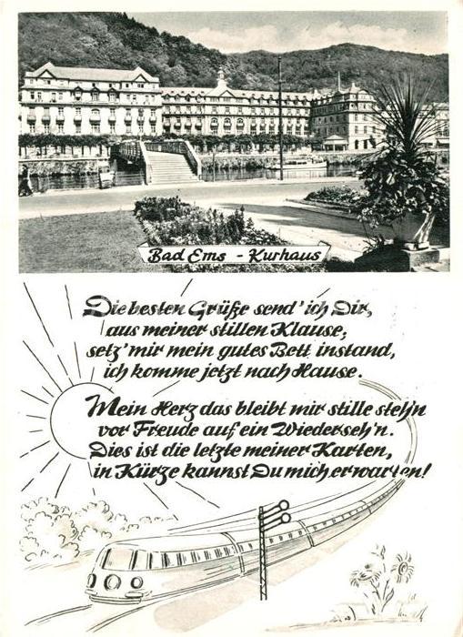 Bad Ems Kurhaus Poesie