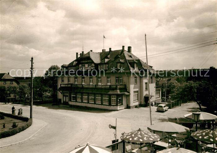 Hartha Tharandt Kurort FDGB Erholungsheim Forsthaus