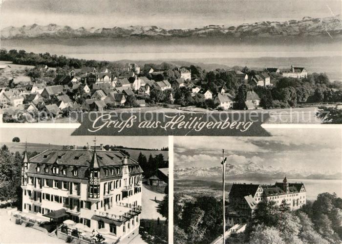 Heiligenberg Baden Haus Hohenstein Fuerstliches Fuerstenbergisches Schloss Gesam