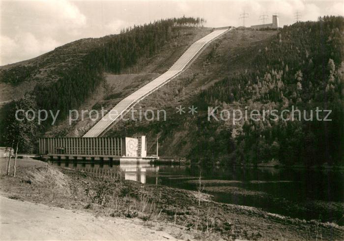 Hohenwarte Hohenwartetalsperre Pumpspeicherwerk