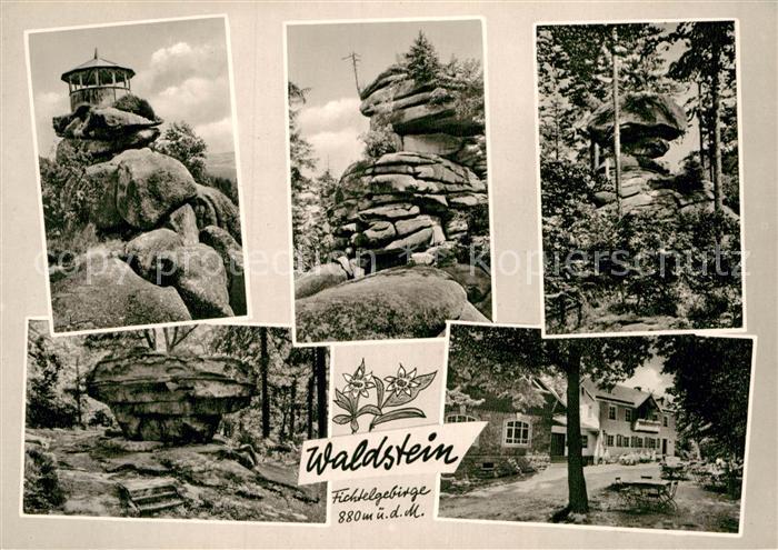 Waldstein Fichtelgebirge Forsthaus Aussichtspunkt Felsformation