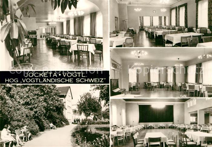 Jocketa HOG Vogtlaendische Schweiz Restaurant Cafe Saal Park