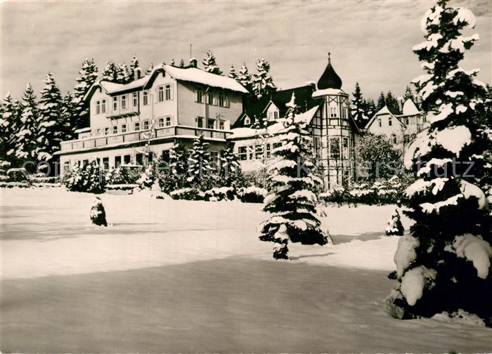 Hildesheim Genesungsheim Pfaffenberg der AOK Winterlandschaft