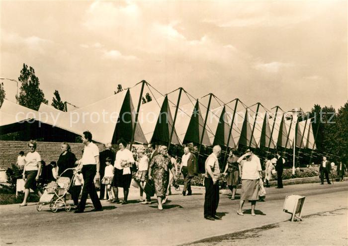 Erfurt Internationale Gartenbauausstellung Zeltgaststaette