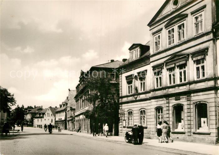 Olbernhau Erzgebirge Strassenpartie