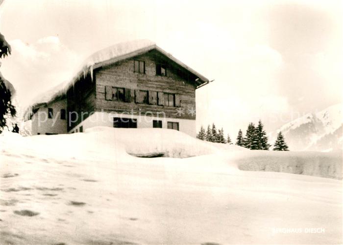 Gunzesried Berghaus Diesch Winterlandschaft