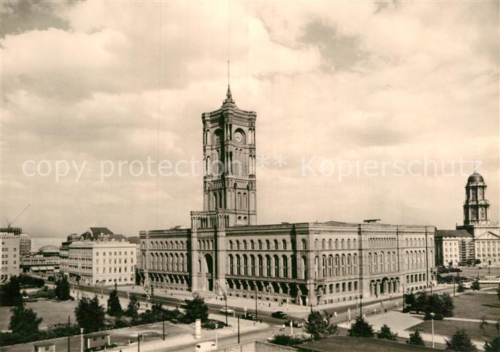 BERLIN  CITY Rathaus Hauptstadt der DDR