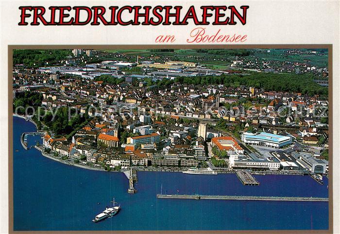 Friedrichshafen Bodensee Fliegeraufnahme