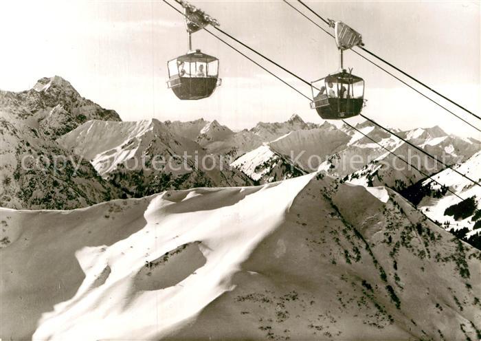 Seilbahn Riezlern-Kanzelwand Kleinwalsertal Widd