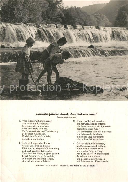 Liederkarte Wanderfuehrer durch das Schwarzatal