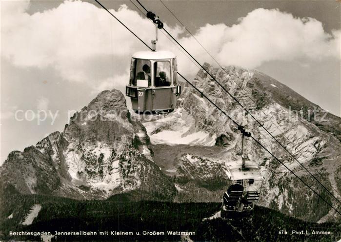 Seilbahn Jenner Berchtesgaden Kleiner und Grosser Watzmann