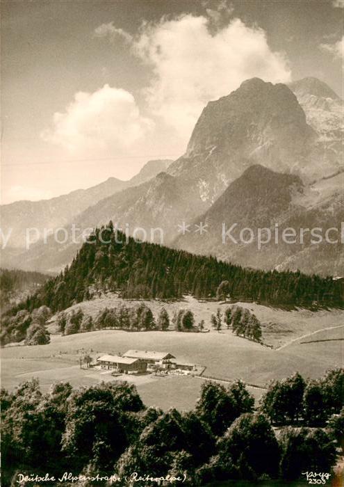 Foto Popp Nr. 2303 Deutsche Alpenstrasse Reiteralpe