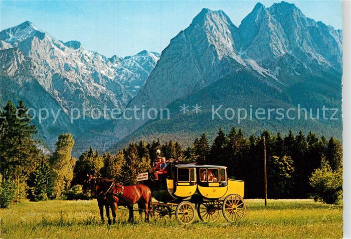 Postkutsche Garmisch-Partenkirchen Grainau Badersee