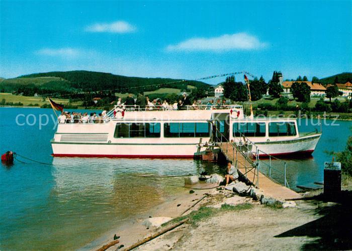 Motorschiffe St. Nikolaus Schluchsee Schwarzwald