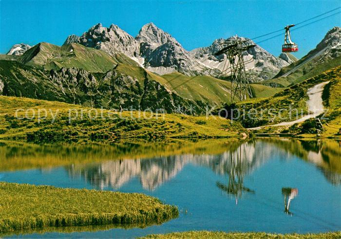 Seilbahn Fellhorn Oberstdorf Schlappolt-See Grosser Krottenkopf