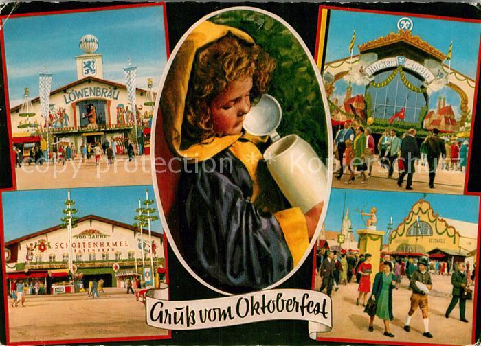 Muenchner Kindl Oktoberfest Loewenbraeu Schottenhamel