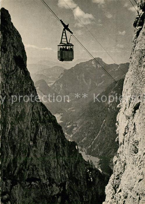Seilbahn Rauschberg Ruhpolding Hoerndlwand Trauntal
