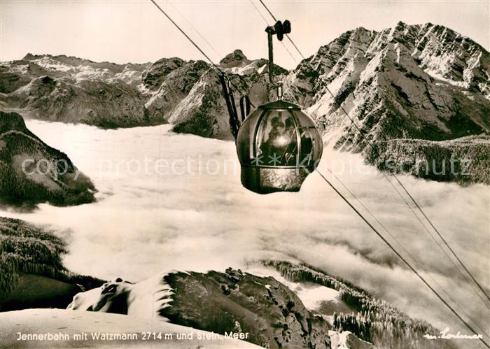 Seilbahn Jenner Watzmann Steinernes Meer