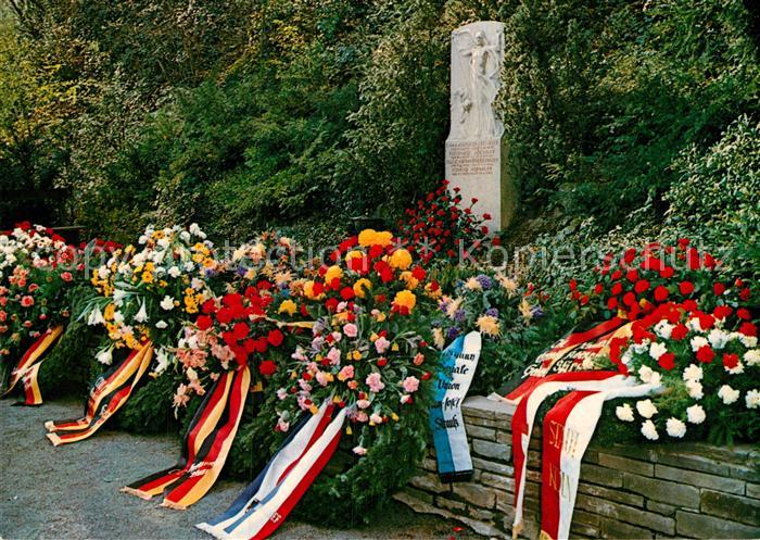 Tod Grab Konrad Adenauer Rhoendorf Waldfriedhof