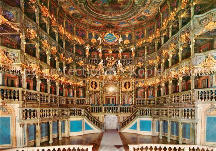 Oper Markgraefliches Opernhaus Bayreuth Zuschauerraum