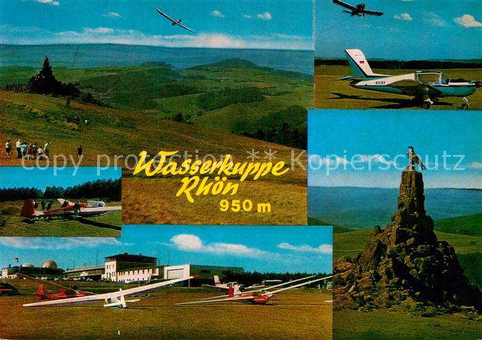 Segelflug Gliding Vol-Voile Vuolo-a-Vela Wasserkuppe Rhön Fliegerdenkmal