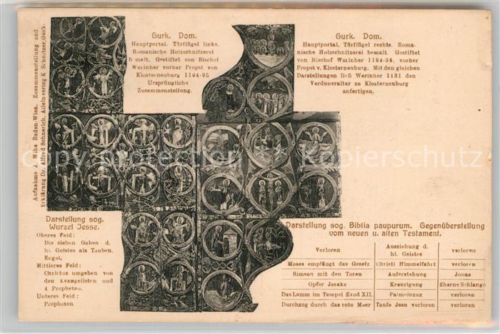 Bildhauerei Steinmetz Gurk Dom Romanische Holzschnitzerei Dar