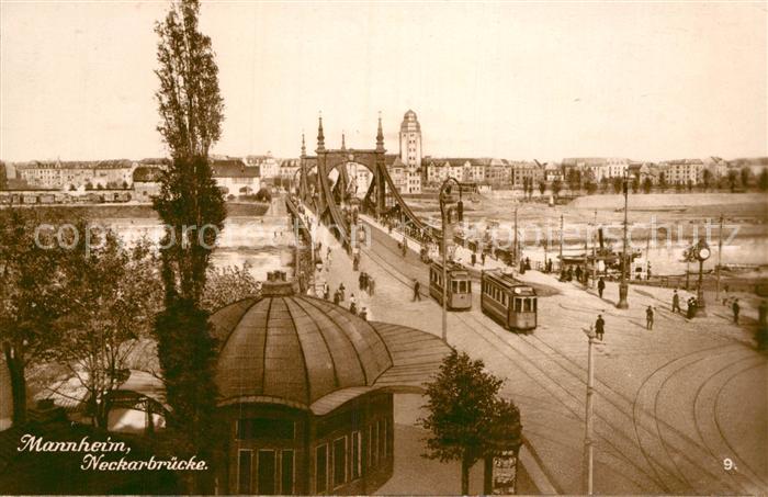 MANNHEIM BW Neckarbruecke