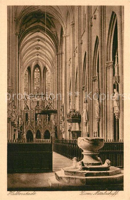 Halberstadt Dom Mittelschiff