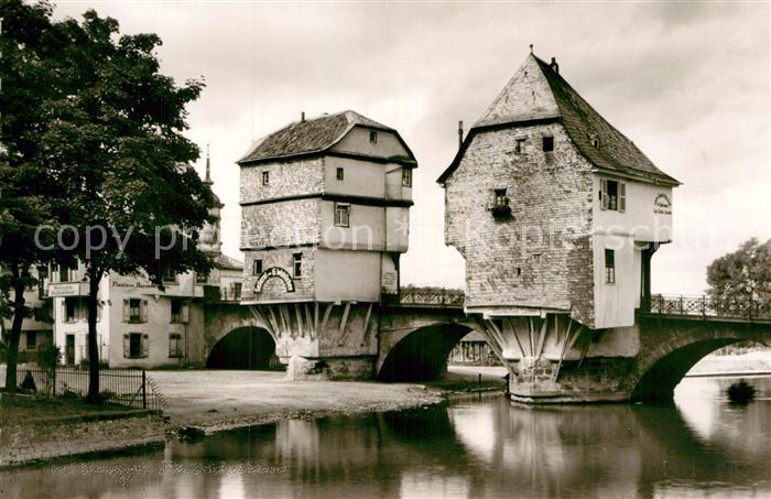 Bad Kreuznach Alte Brueckenhaeuser