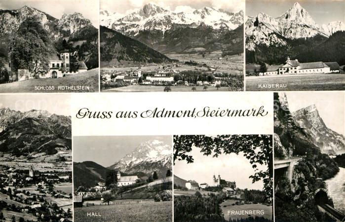 Admont Steiermark Schloss Rohelstein Kaiserau Hall Frauenberg