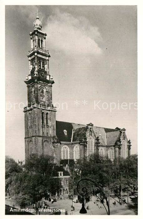 Amsterdam Niederlande Westertoren