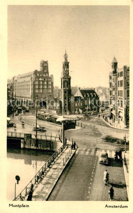 Amsterdam Niederlande Muntplein