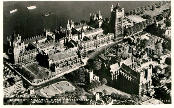 London Houses of Parliament mit Westminster Abbey