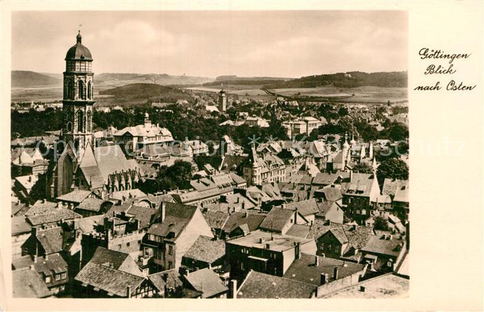 Goettingen Niedersachsen Stadtblick