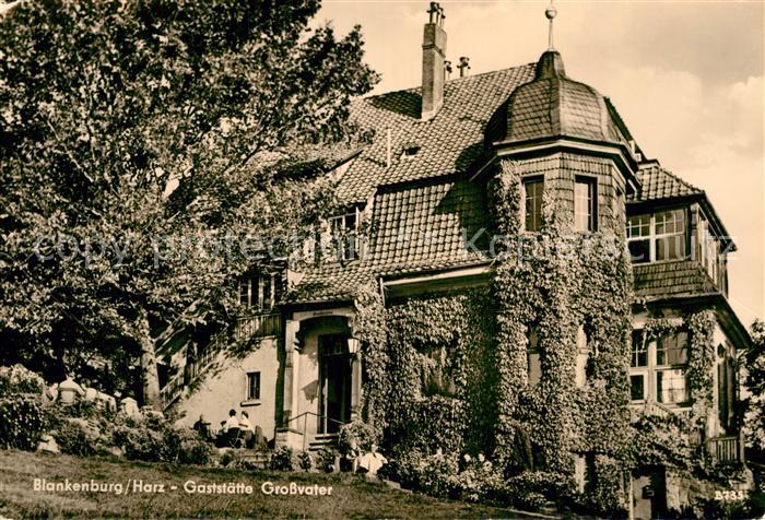 Blankenburg Harz Gaststaette Grossvater