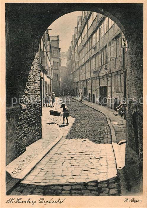 Hamburg Paradieshof Alt Hamburg