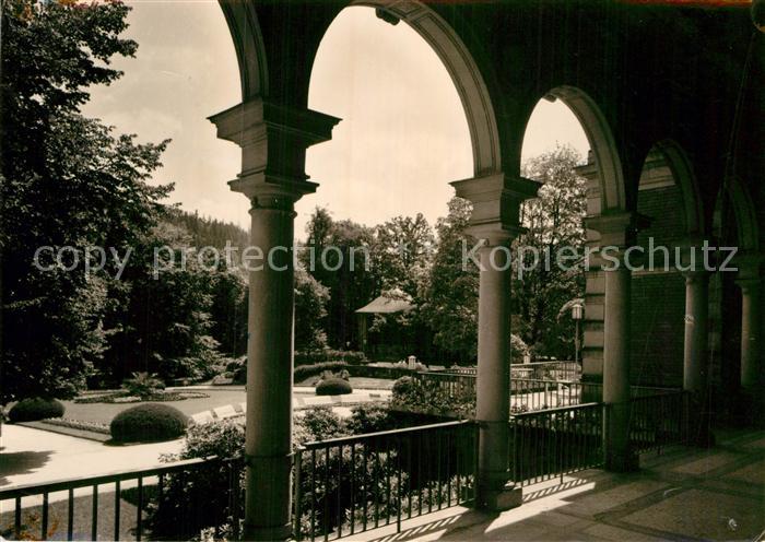 Bad Elster Blick vom Kurhaus