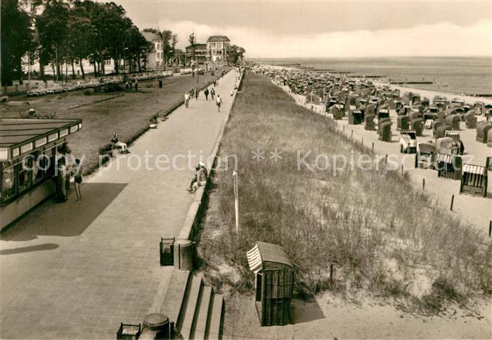 Kuehlungsborn Ostseebad Promenade Strand