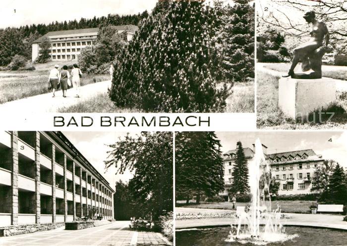 Bad Brambach Julius Fucik Haus Nixe im Kurpark Joliot Curie Haus